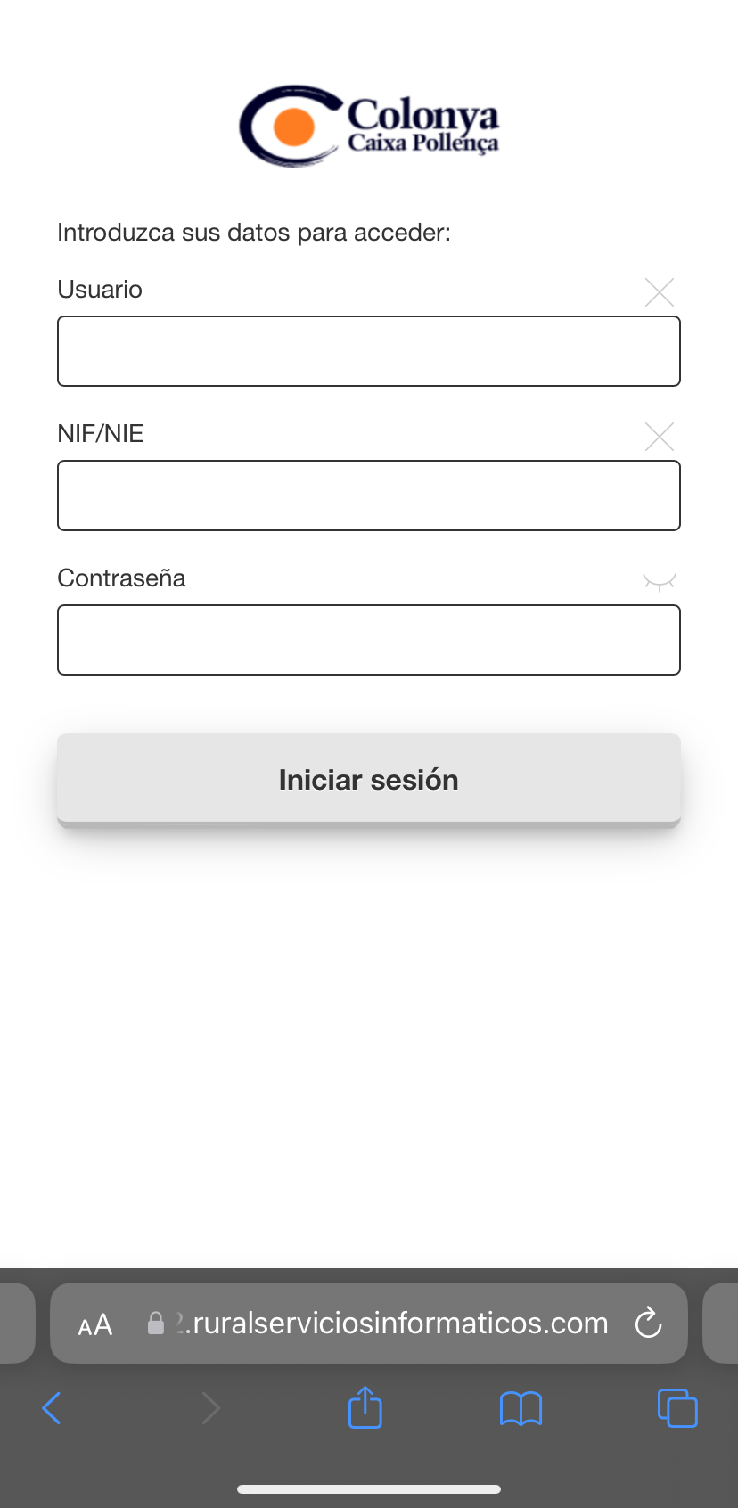 Colonya business auth