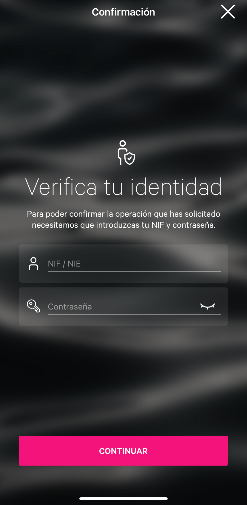 EVO Banco business auth