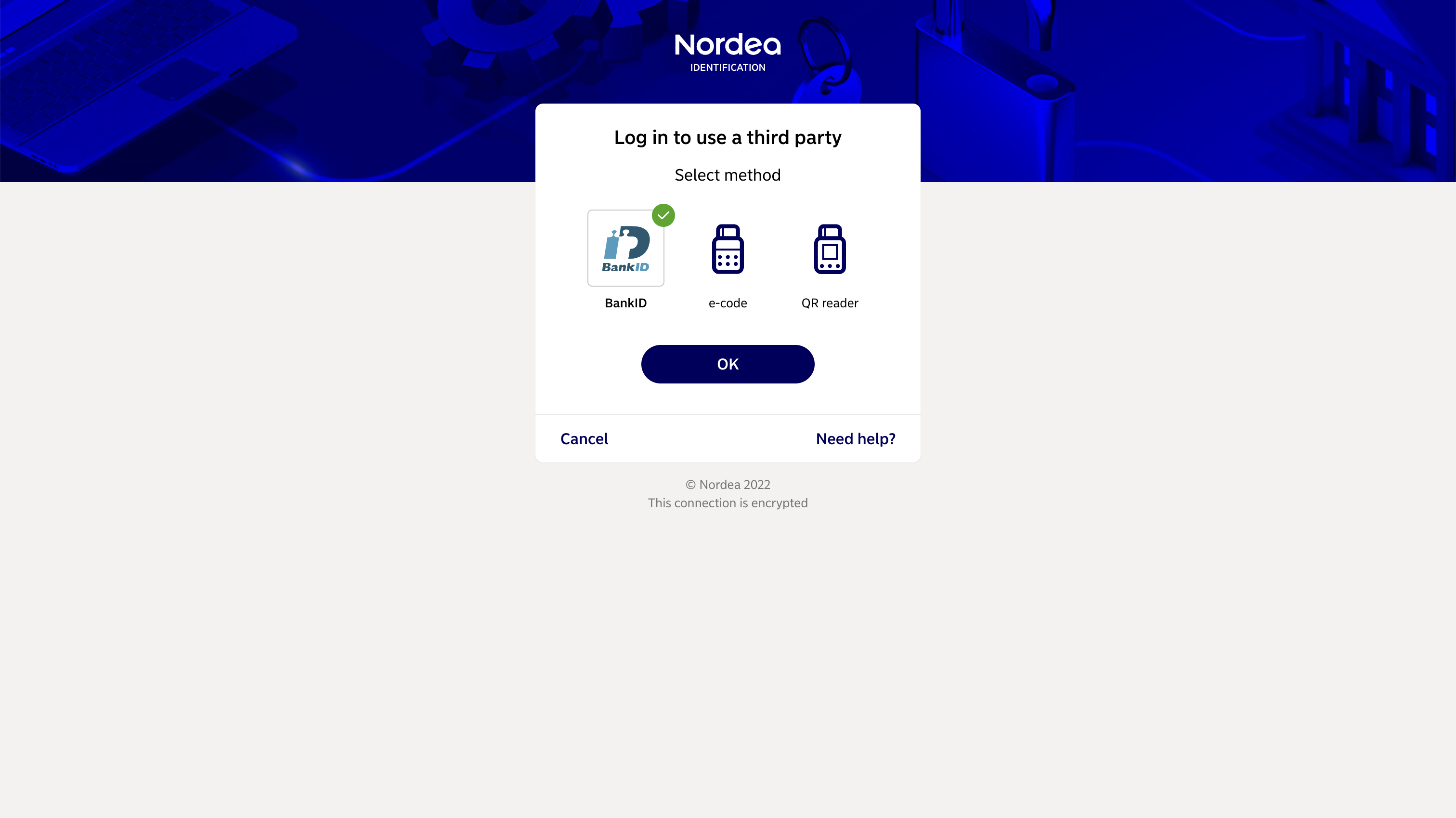Nordea Mobile BankID