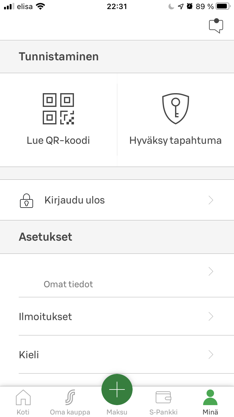 S-Pankki personal auth, step 3